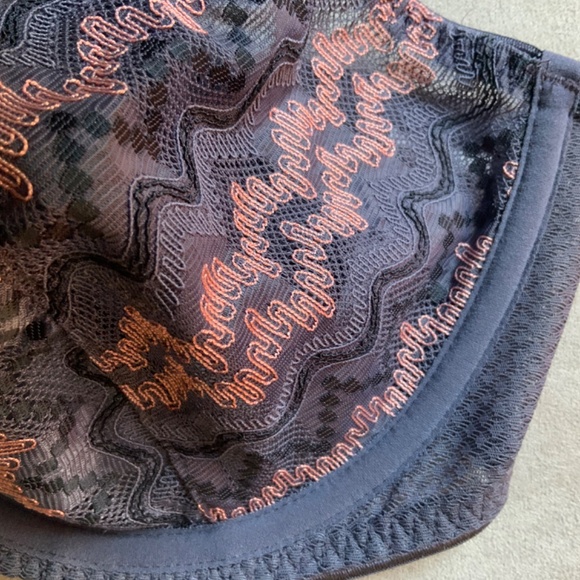 Freya Festival 32G Vibe High Apex Underwire Plunge Bra in Cinder - Picture 7 of 13